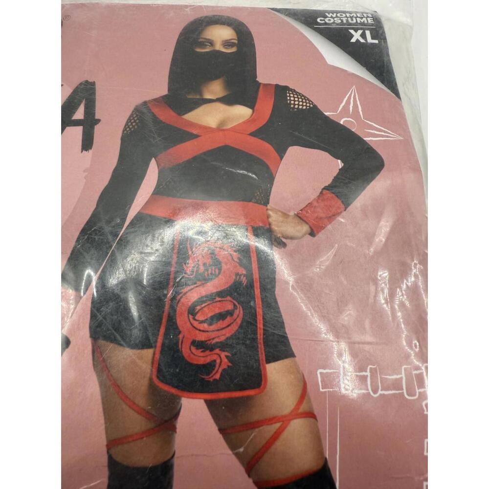 Ladies Ninja Warrior Halloween Costume,